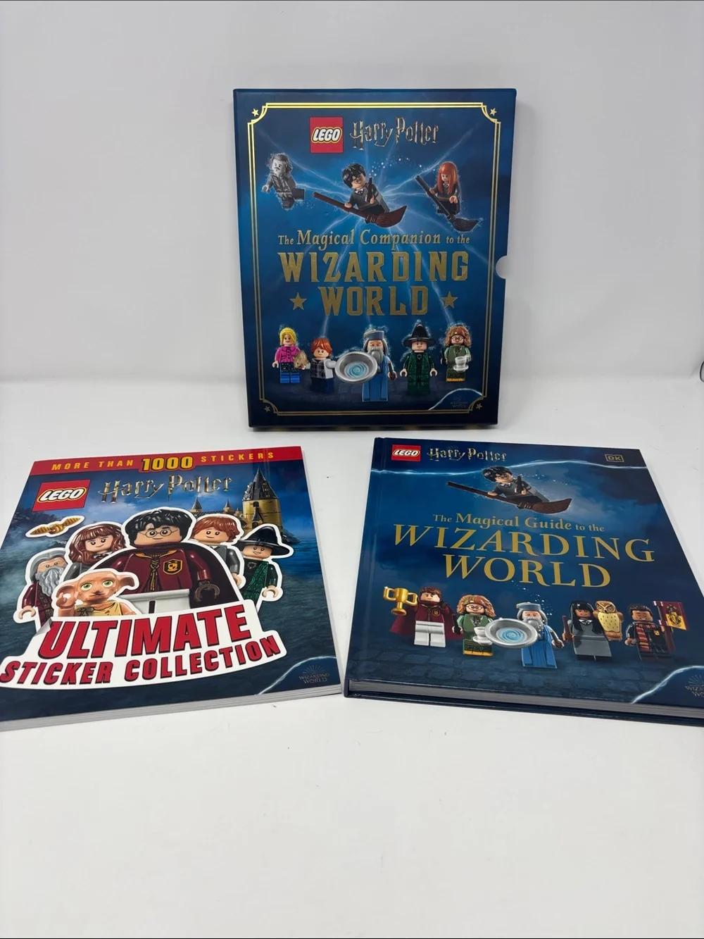 LEGO Harry Potter Wizarding World Hardcover Book - Blue and Gold